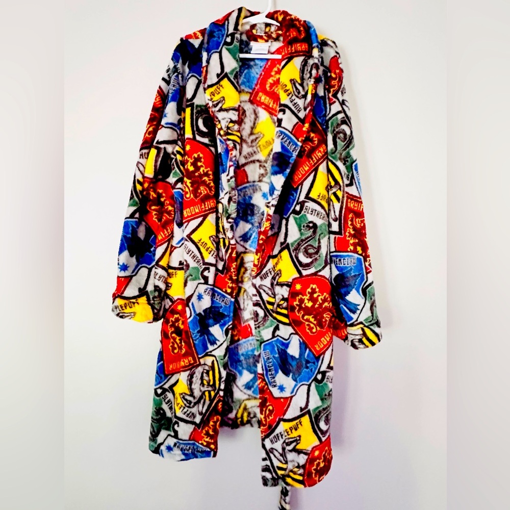 Youth Fleece Harry Potter Robe Size Medium